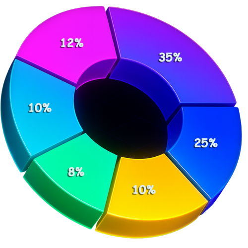Token Allocation Pie